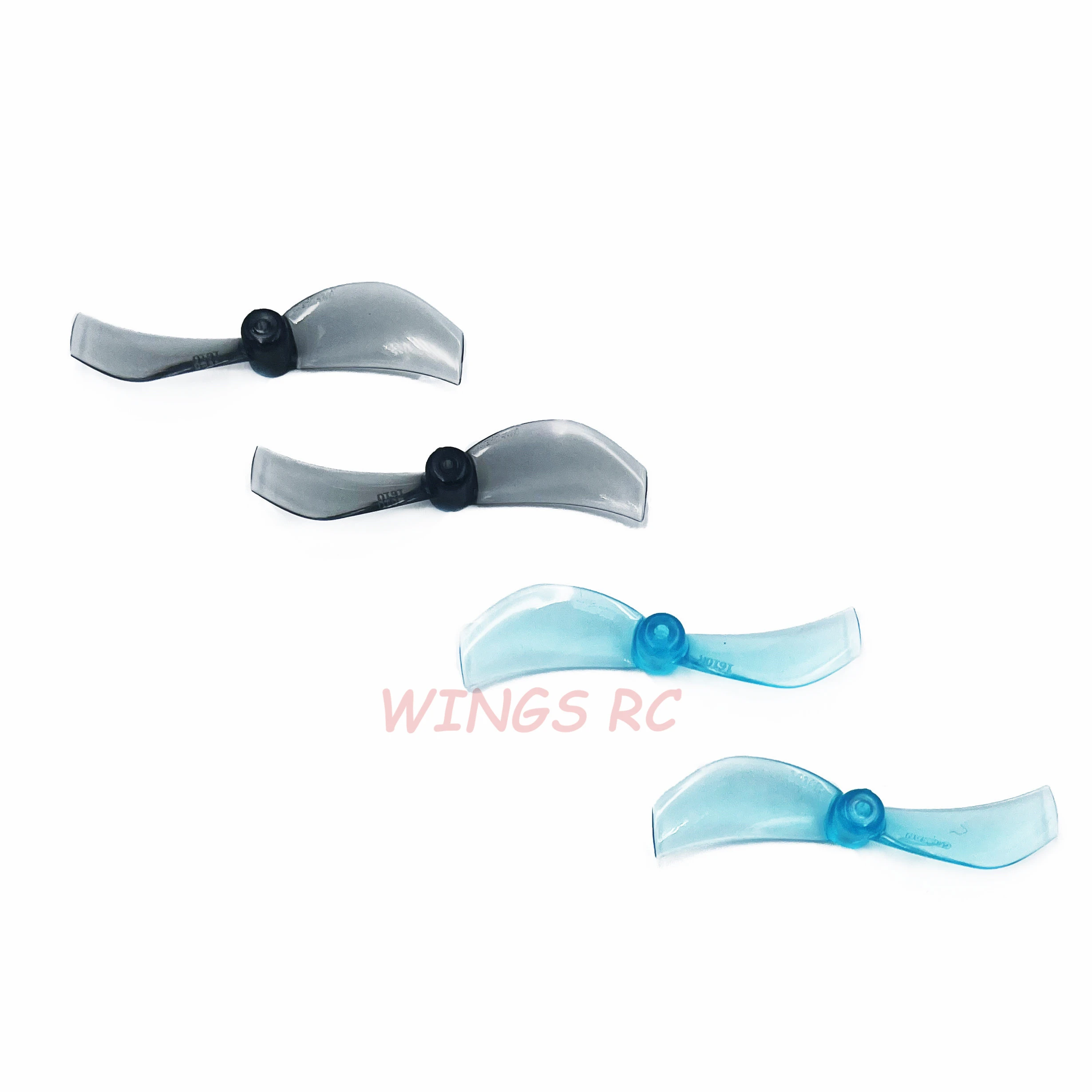 Gemfan 1610 40MM 2 Blade 1mm 1.5mm PC Micro Whoop Propeller for FPV RC Tinywhoop 75mm Drone Moblite7 1102 0802