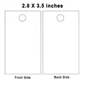 2.0x3.5inch 200pcs
