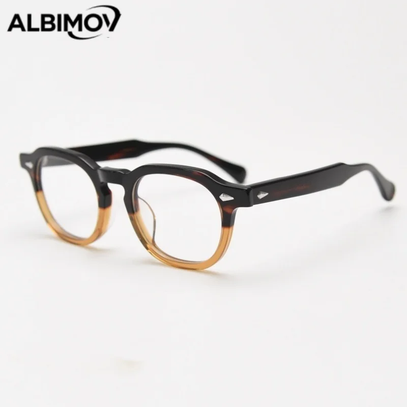 

48, очки из ацетатного волокна в оправе, мультифокальные очки по индивидуальному заказу для медицинской близорукости, очки для чтения и пресбиопии