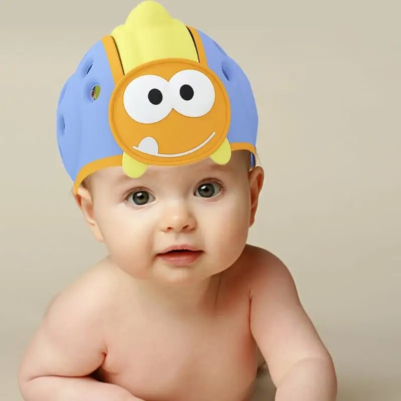 

Baby Toddlers Head Protector Anti Fall Bonnet Hat Learning to Walk Head Protections Cushion Four Season Breathable A2UB
