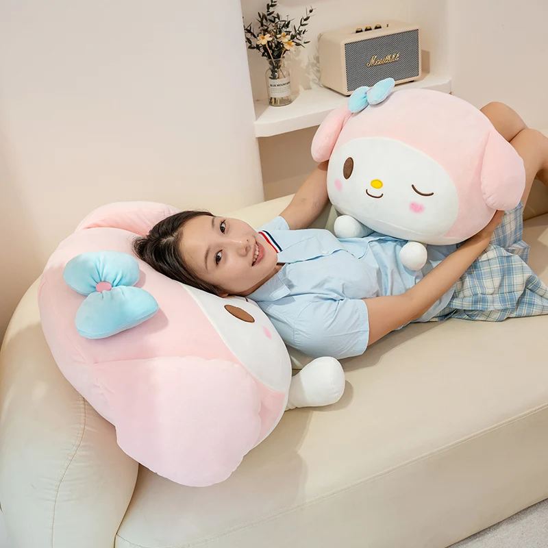 

Sanrio Pillow Plush My Melody Doll Kuromi Toy Pom Pom Purin Pochacco Soft Gift For Children
