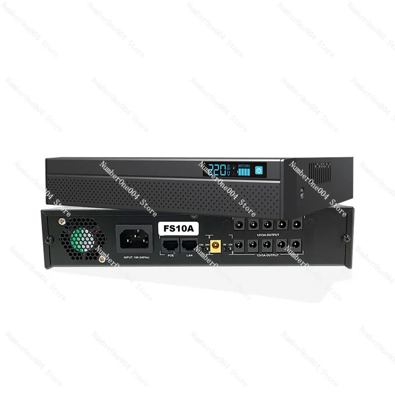 

Mini UPS Uninterruptible Monitoring Battery Life Dedicated DC Lithium Battery Household Emergency Backup Power Supply