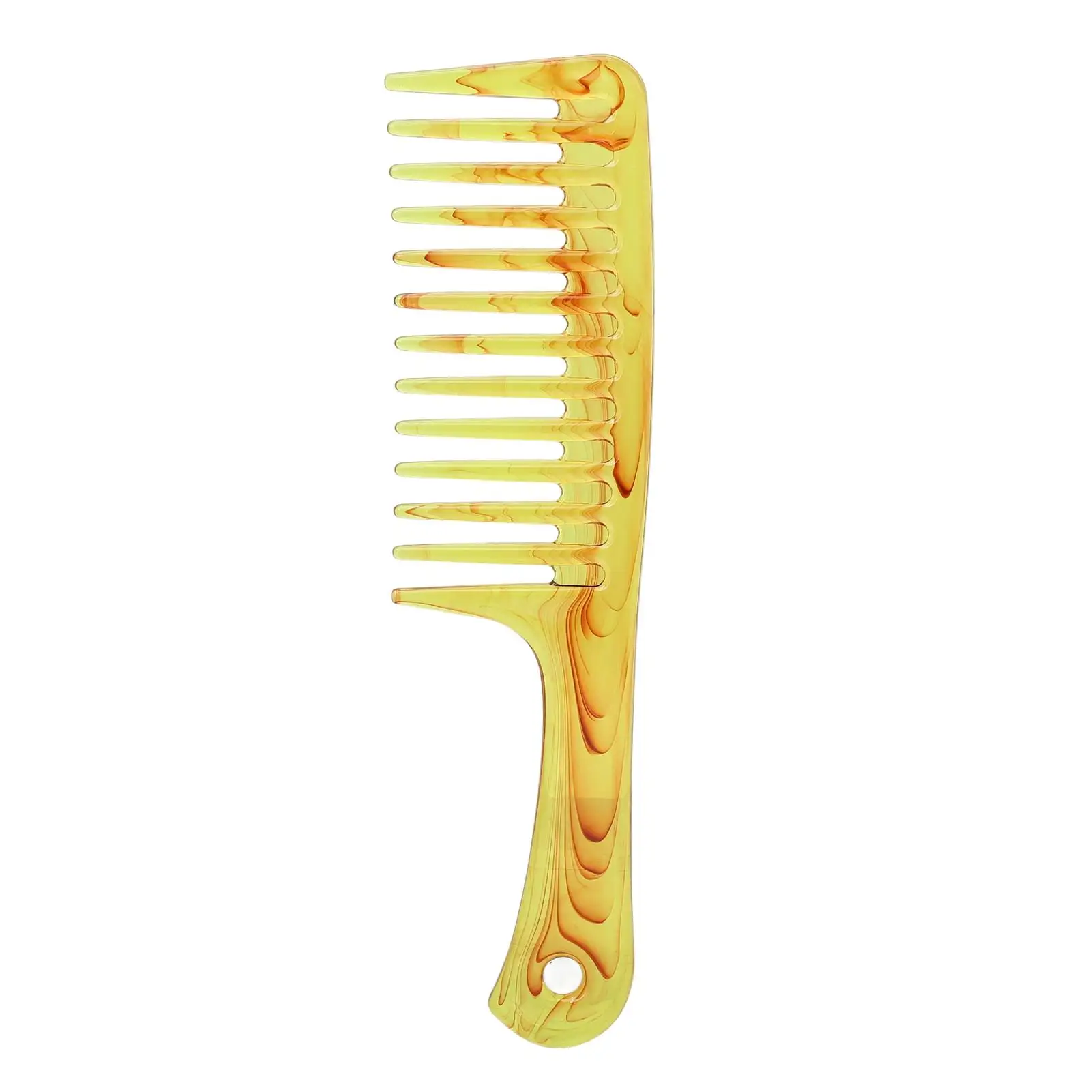 Anti Static Wide Tooth Comb for Curly Hair   Reduce Hair Loss, Easy to Use, Fashionable Design