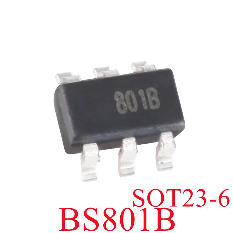 【5pcs】100% New BS801B SOT23-6 Chip