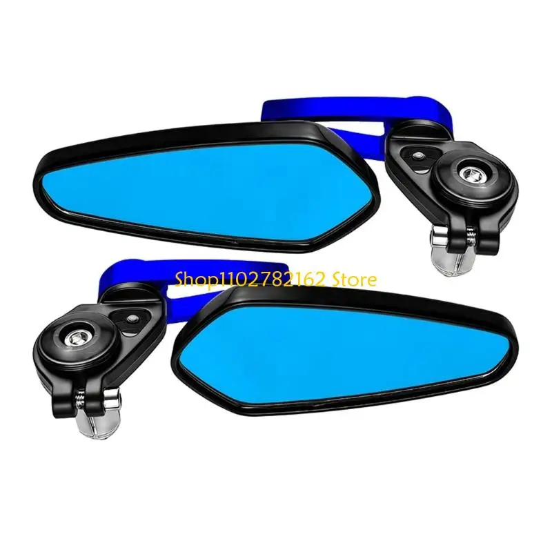 

547B High Visibility Motorcycle Side Mirror Easy Installation Vibration Reduction Ridings Handlebar Mirror