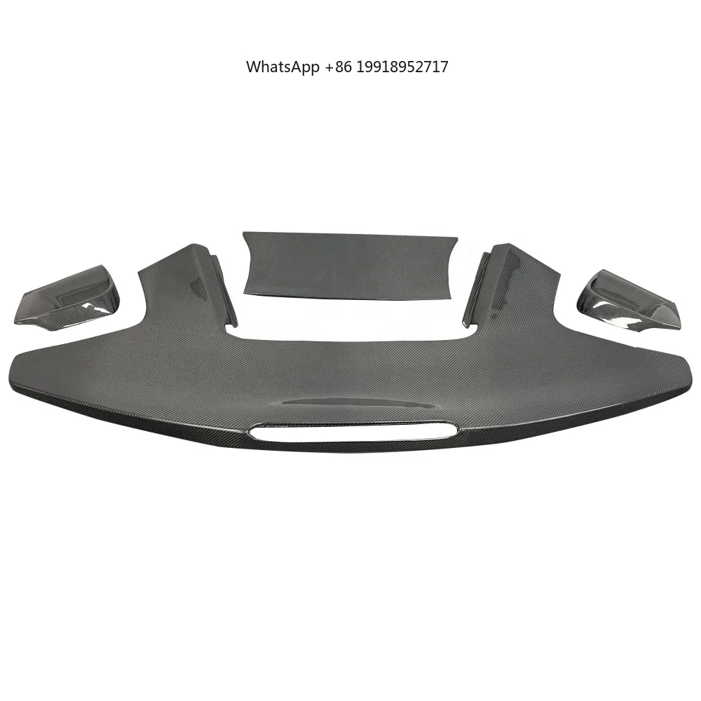 

Pista Style Carbon Fiber Tail Wing Spoiler Rear Spoiler for 488 GTB JJ129
