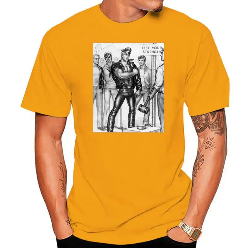 Men t shirt Summer Clothing Fashion Design Bob Mizer And Tom Of Finland O Neck t-shirt novelty tshirt women