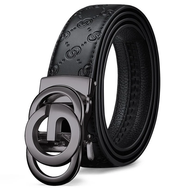 High Quality Luxury Brand Designer Male Belts Automatic Buckle Men belts Genuine Leather Belt for women Dress Strap for Jeans