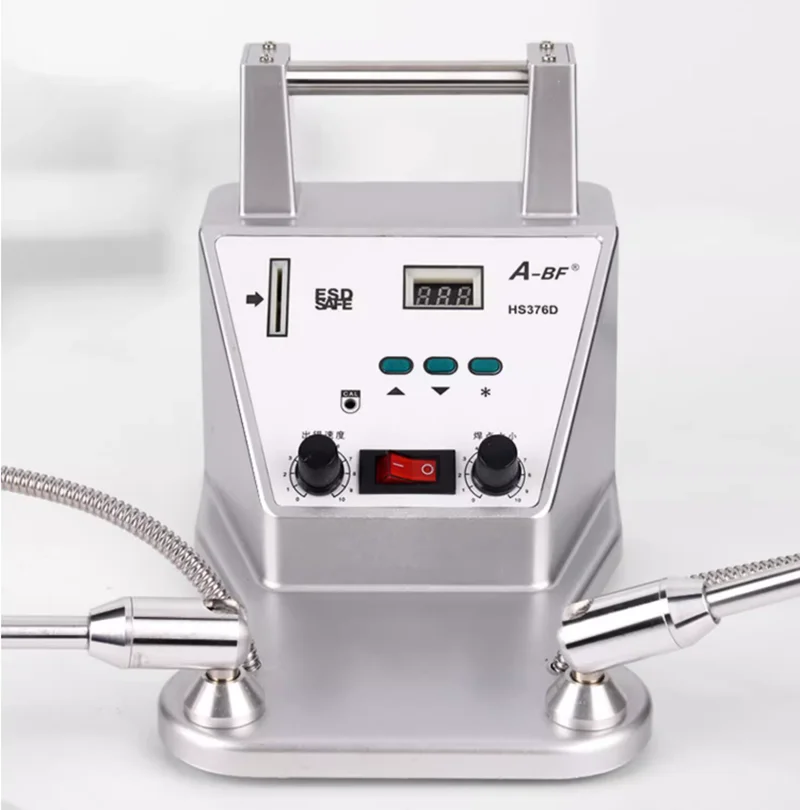 Pedal automático de solda de ponto de estanho, máquina de solda de estanho, robô de solda de ferro digital de alta precisão hs376d