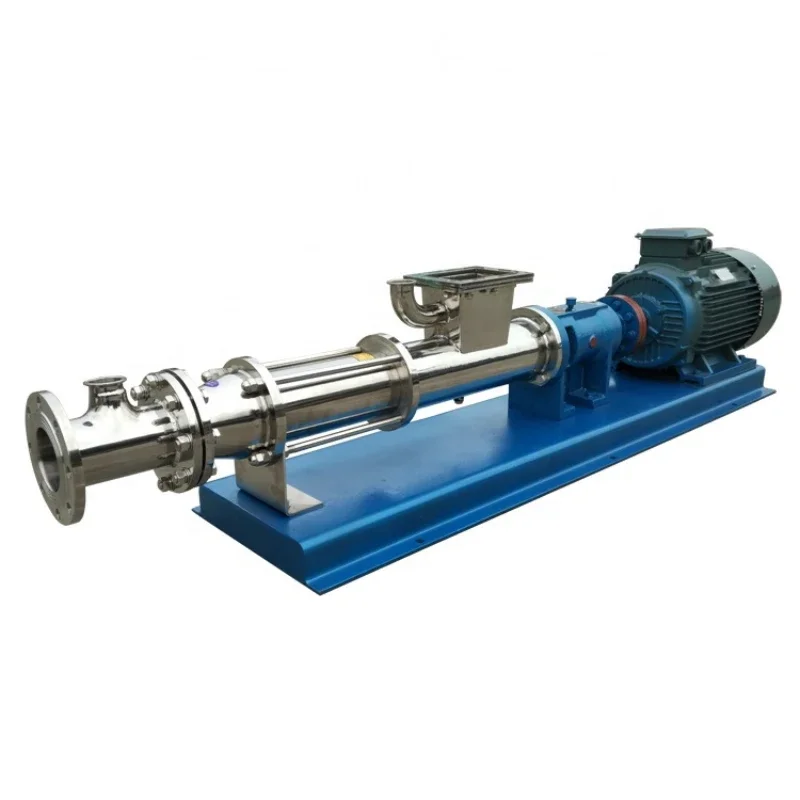 food grade screw pump stainless mono screw pump mini single screw pump