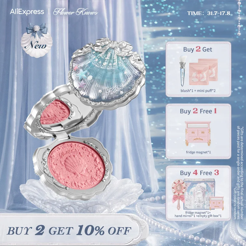 

Flower Knows Shell's Jewel Collection Silk Satin Blush