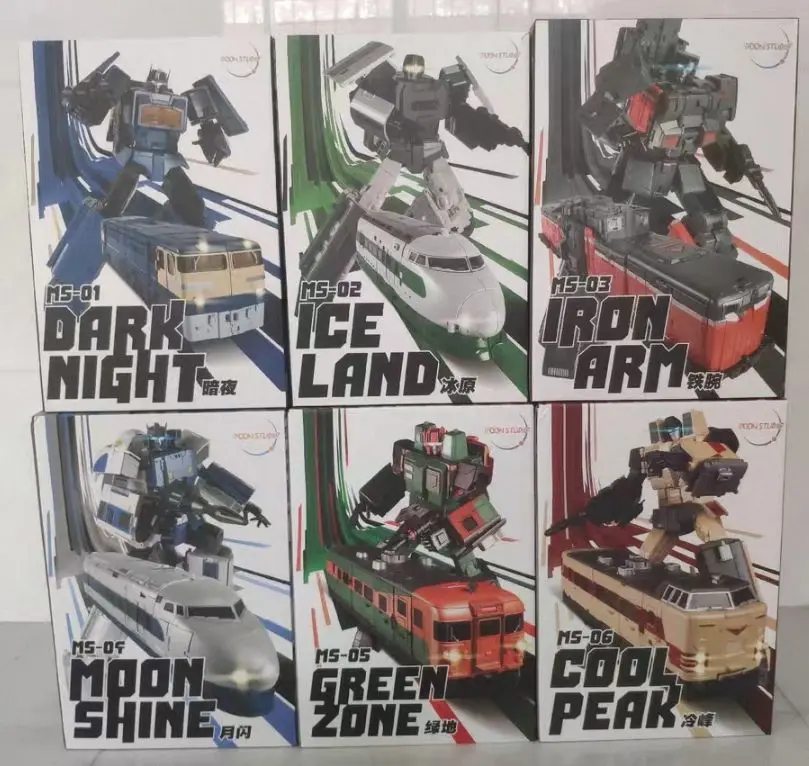 

In-stock Transforming Toy MS Thunderbolt Train MP Grade Combination Robot 52CM Collectible Gift