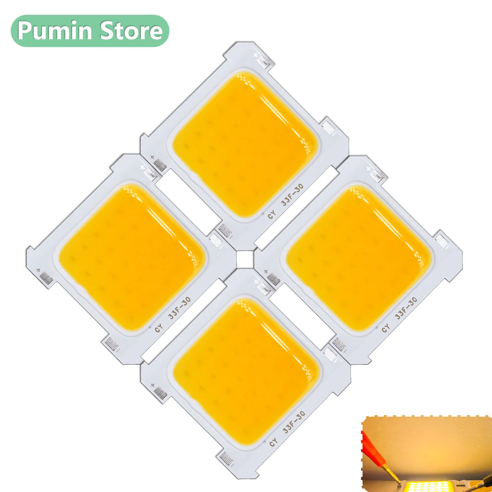 3V LED portable mini keychain camping light pocket flashlight outdoor USB 500-1500lm Light source board Accessory