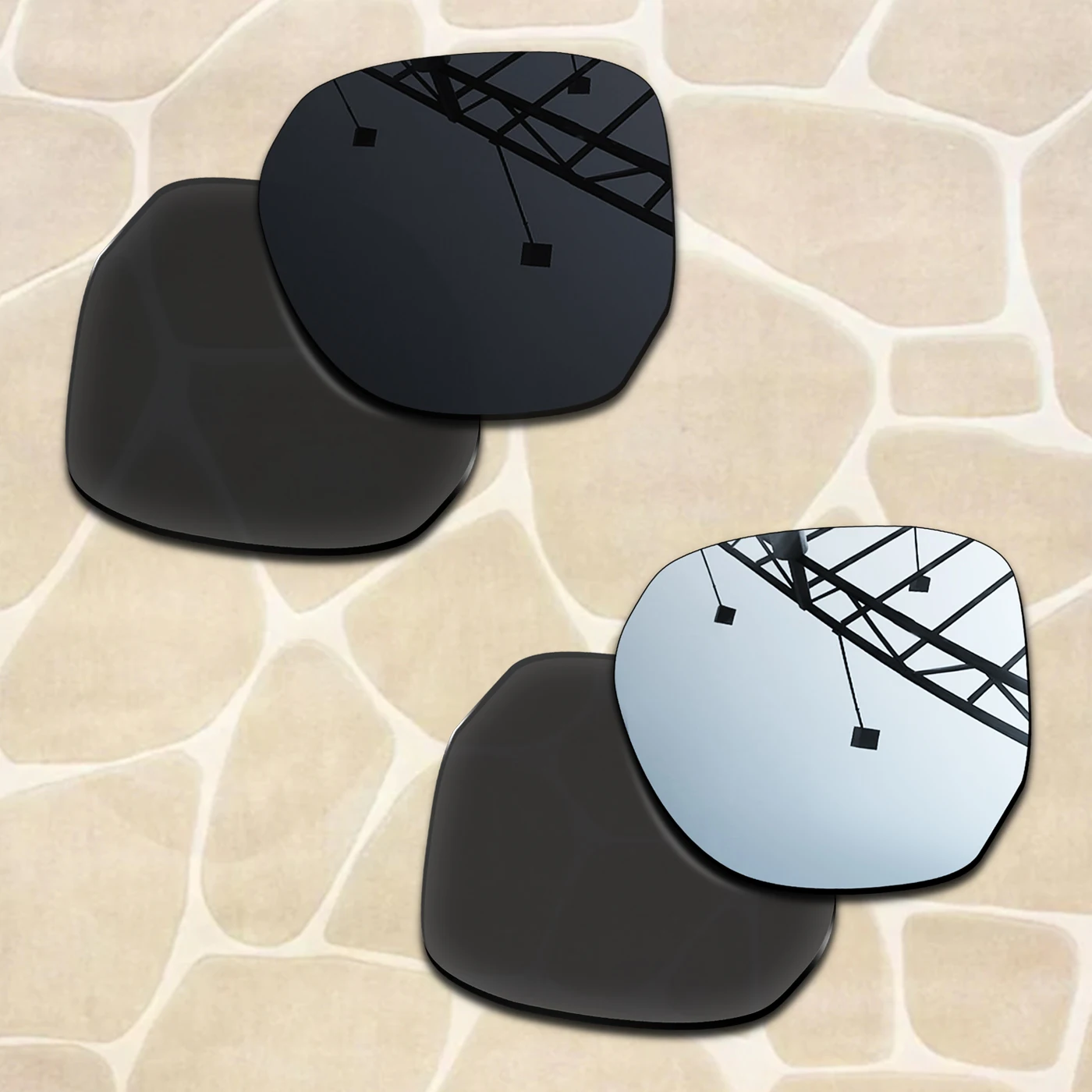 TRUE Polarized Replacement lenses for Oakley Latch Beta OO9436 54mm Anti-Scratch & Impact Resistant