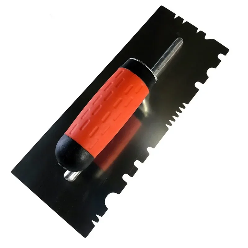 Stainless steel tooth mouth wave pattern batch knife, rice cave stone art paint paint tool texture paint modeling pull pattern