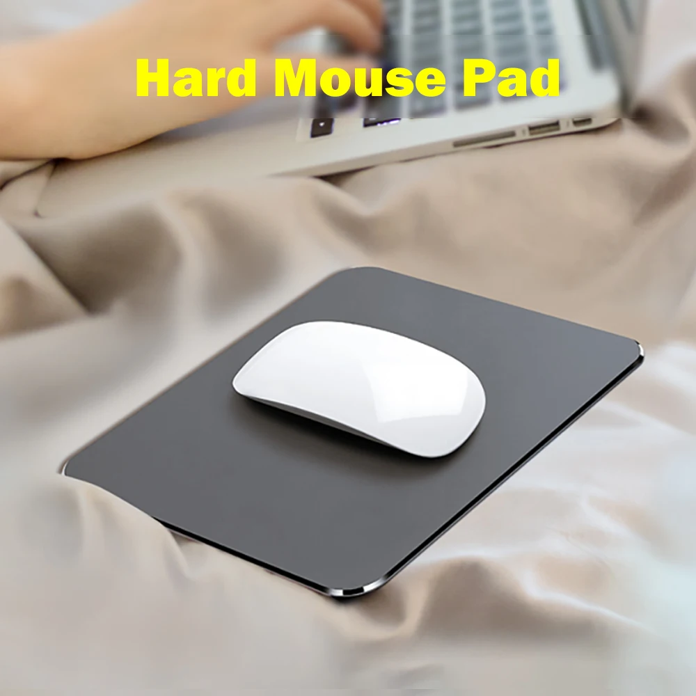 Gaming Hard Mouse Pad Smooth Surface Double-side Durable Washable Resin PU Material Pad with Anti-slip Mats Fast Shipping