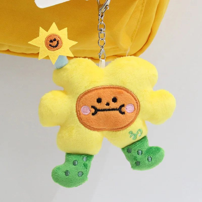 Thailand GMMTV CP Plüsch-Schlüsselanhänger Cartoon Niedlicher Anhänger mit PP-Baumwollfüllung JAIDEE BABII WIN ForceBook AouBoom Fans Sammlerstück Geschenk