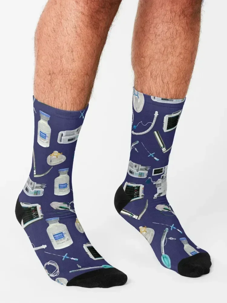 Tools of the Trade SPACE BLUE Anesthesia / Anaesthesia Socks sports and leisure football kids Run Socks Girl Men's