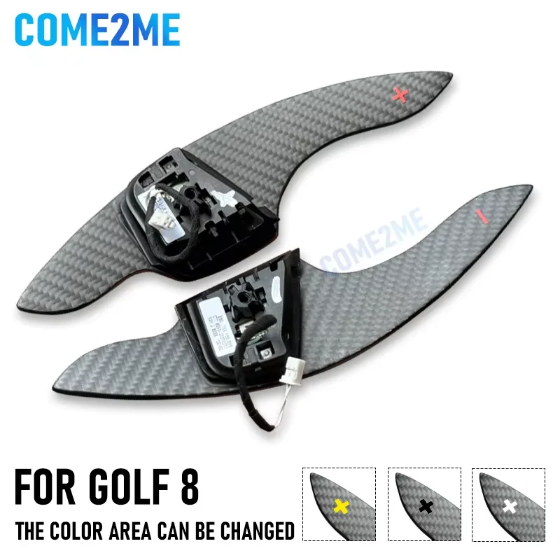 

Подходит для Golf 8 R GTI Mk8, оснащенных чипами, лопастями переключения передач из углеродного волокна, Plug and Play, аксессуарами для рулевых колес