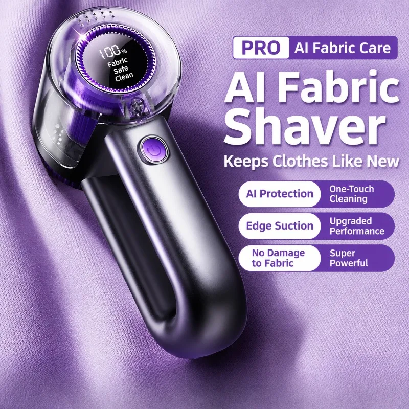 Handy Rechargeable Fuzz Shaving Gadget Remove Sweater Balls Without Damaging Cloth for Household Portable Garment Equipment