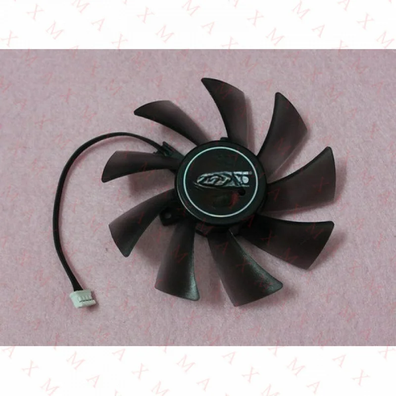 Вентилятор-кулер LL для видеокарты ASUS GTX580 GTX680 HD7950 HD7970 T129025SU 95 мм