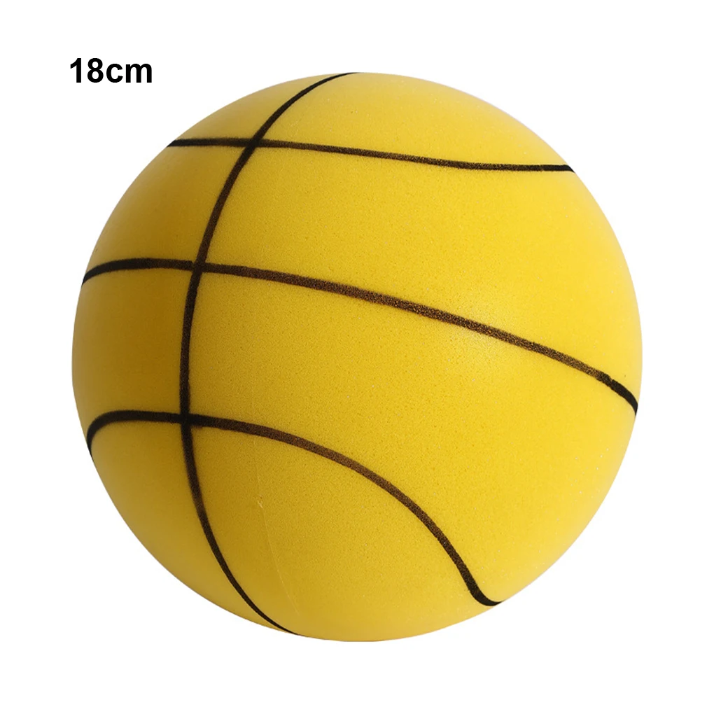 Handleshh Silent Basket Edutainment senza rumore per bambini Inodore ed ecologico per interni giallo 18 cm