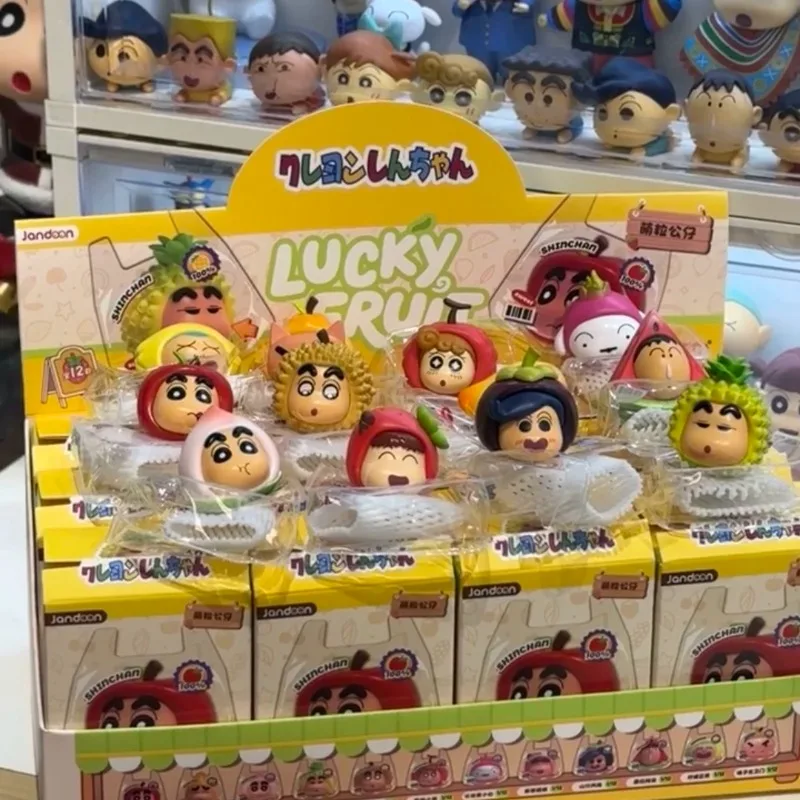 

Crayon Shin Chan Fruit Series Mini Figure Blind Box Cute Mini Doll Car Ornament Gift