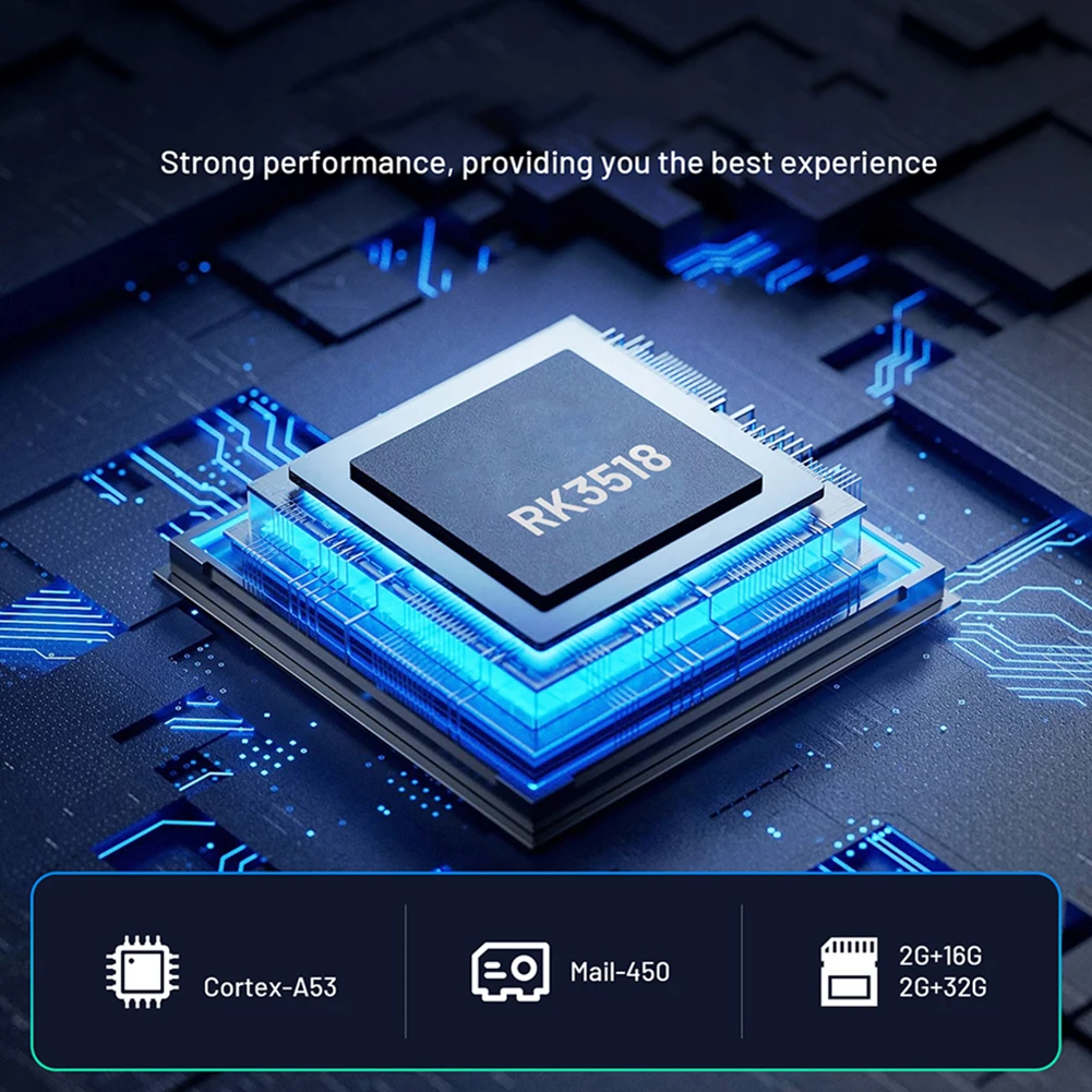 Android 14 Smart TV Box with Remote BT5.0 Media Player RK3518 Chip 4K HD TV Video Player for HD Movies Internet Smart TV Box