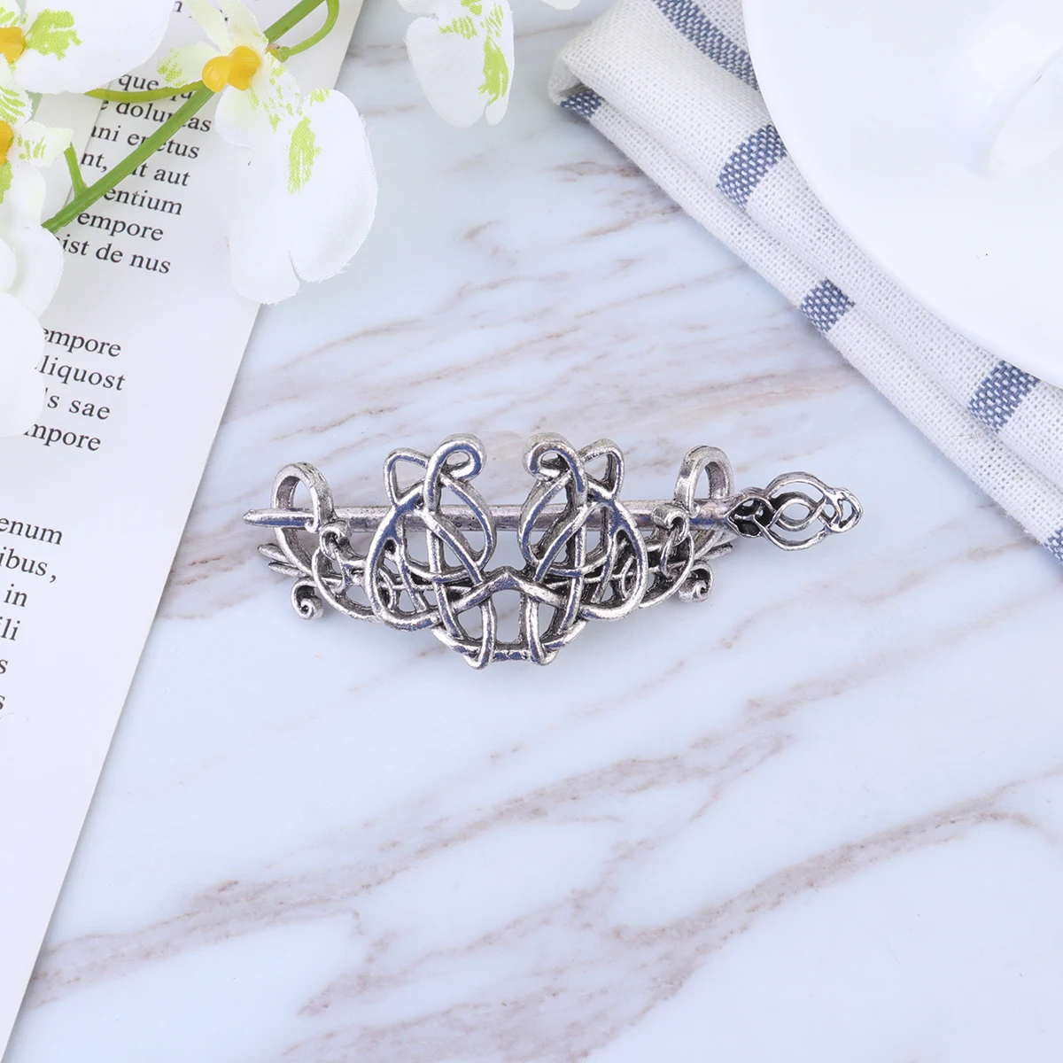 

Retro Hairpin Vintage Decorative Hair Chopsticks Elegant Updo Stick Crystal Pins Hair Styling Tools For Women Party Daily