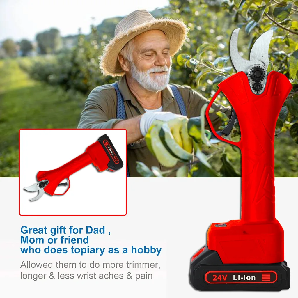 Brushless Electric Pruning Shears Cordless Fruit Tree Branches Scissors Power Tool for Makita 18V Battery