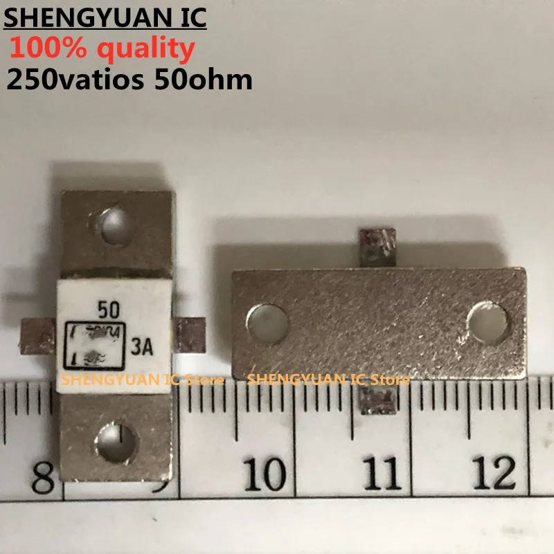 Flange Resistors 250watt 50ohm used 250W50R 100%Tested 100% quality 250W 50ohm Cross Reference RFP 250-50RM 31-1076 31A1076F