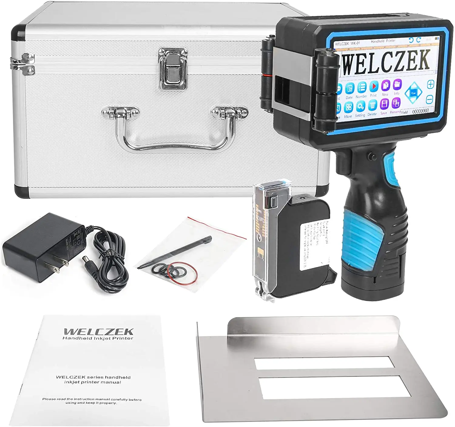 Electronic stamp food & beverage inkjet coding expiry date machine portable jet printer