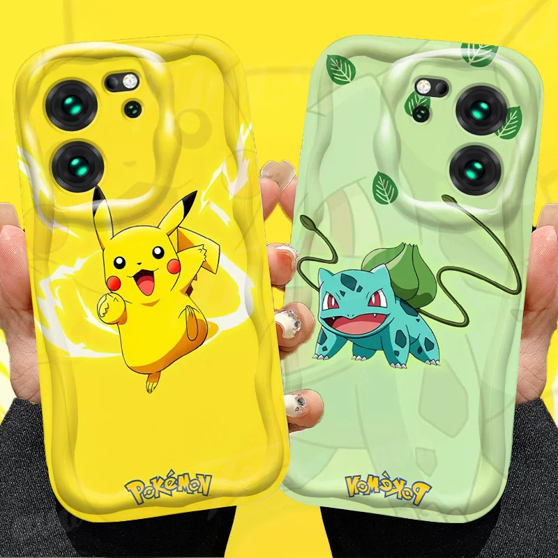 Pokemon Pikachu Charizard Case For Xiaomi 13T 12T 14 13 12 11 Lite 5G NE 10T POCO X5 X6 Pro X3 NFC X4 GT F3 F4 F5 F6 M6 M5S C65