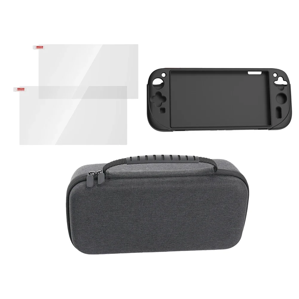 

1 Set Game Protection Tools Kit For Nintendo Switch2 Storage Kit Protective Cover + Tempered Glass + Game Card Box Set Versatile
