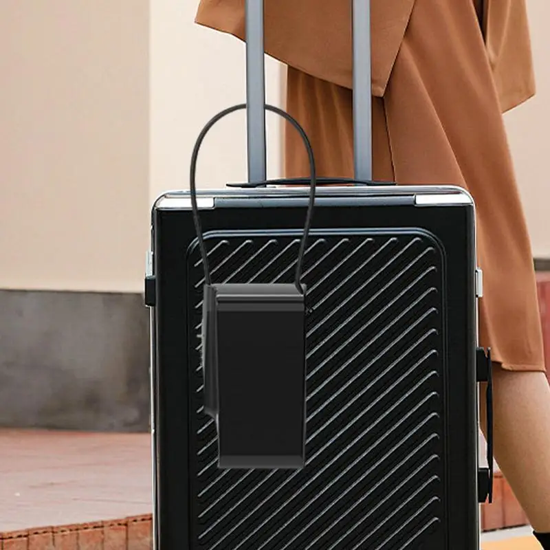 Travel Lock Box Lightweight Security Case For Travel Multifunctional Key Lock Box Portable Combination Lockbox For Camping