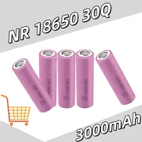 INR1865 battery 3.7V 18650 3000mAh INR18650 30Q lithium-ion rechargeable battery suitable for flashlights