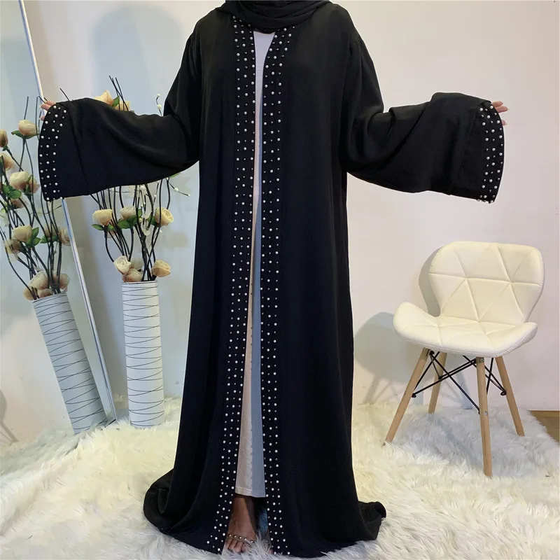 Modest Abaya Ramadan Dubai Robe Femme Musulmane Turkey Kaftan Islamic Clothing Muslim For Women Kimono Caftan Marocain Cardigan