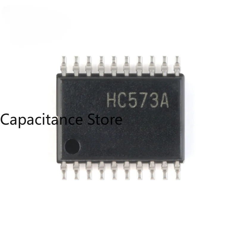 10PCS Original Genuine SN74HC573APWR TSSOP-20 Three State Output Eight Channel Transparent D-class Latch Chip
