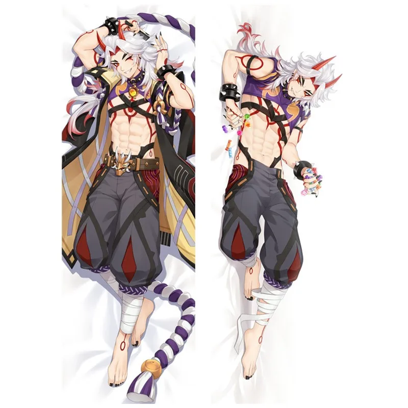 

Горячая аниме-игра Genshin Arataki Itto Shenhe Klee Dakimakura чехол Kousaka kirino сексуальные обнимающие наволочки отаку подарки
