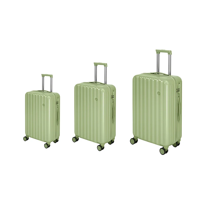 3piece travel luggage set, swivel wheels, 18+24+28 inch luggage set