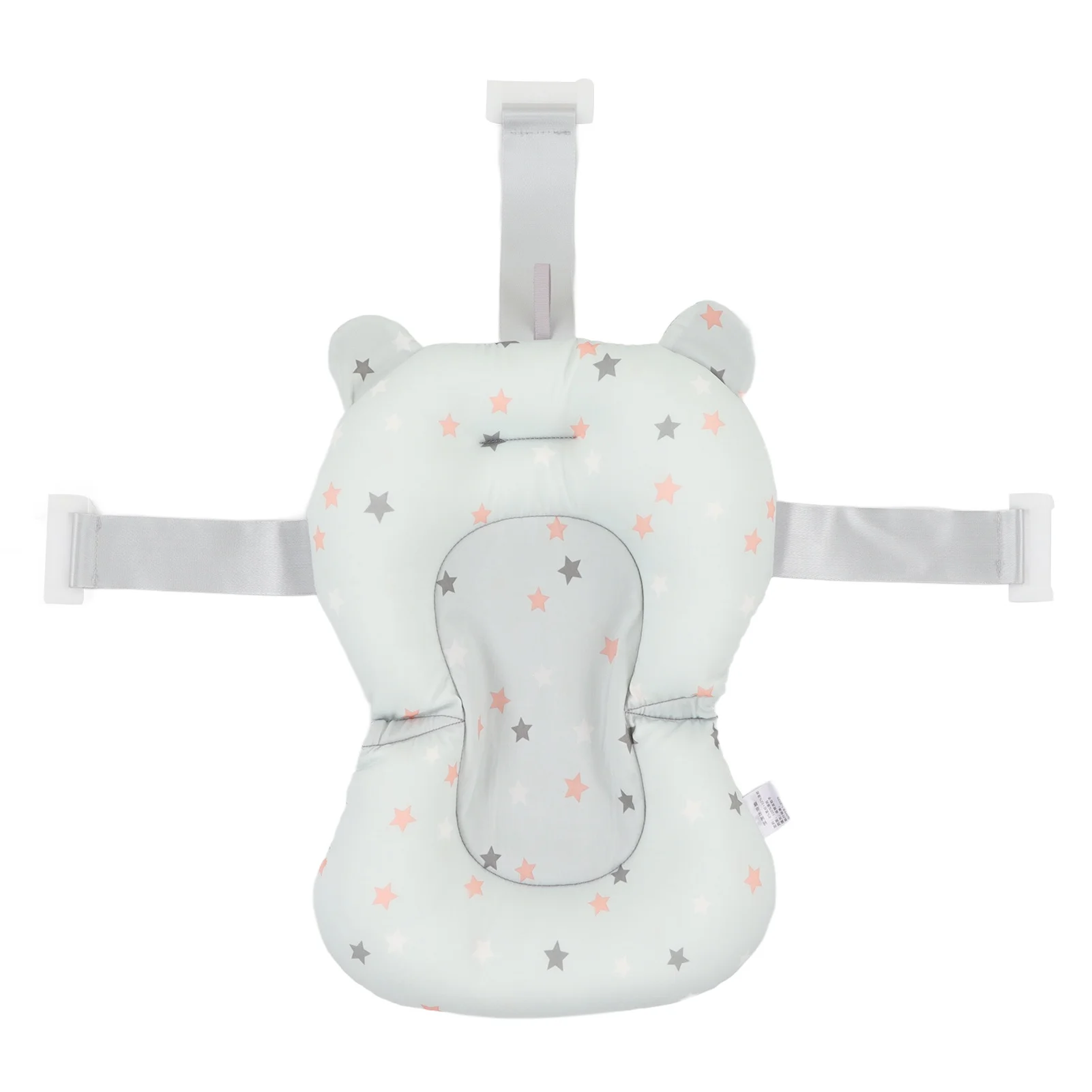 

Baby Bath Seat Cushion Floating Safe Foldable Adjustable Infant Bath Supporter for Newborn