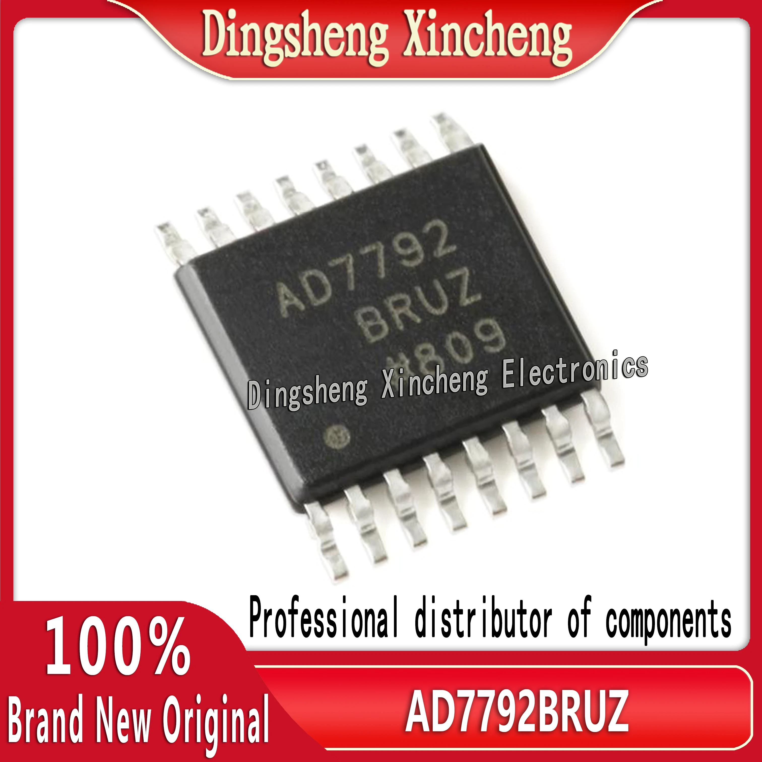 Original genuine AD7792BRUZ-REEL TSSOP-16 16 bit Σ-Δ Analog to Digital Converter (ADC)