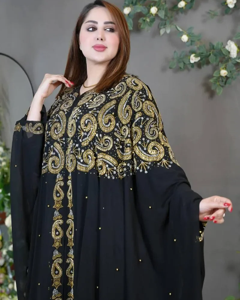 

Ид с капюшоном Абая женское мусульманское платье Boubou Djellaba внутренняя одежда Турция Дубай Африканский кафтан Ислам Марокко Кафтан Джалабия Одежда