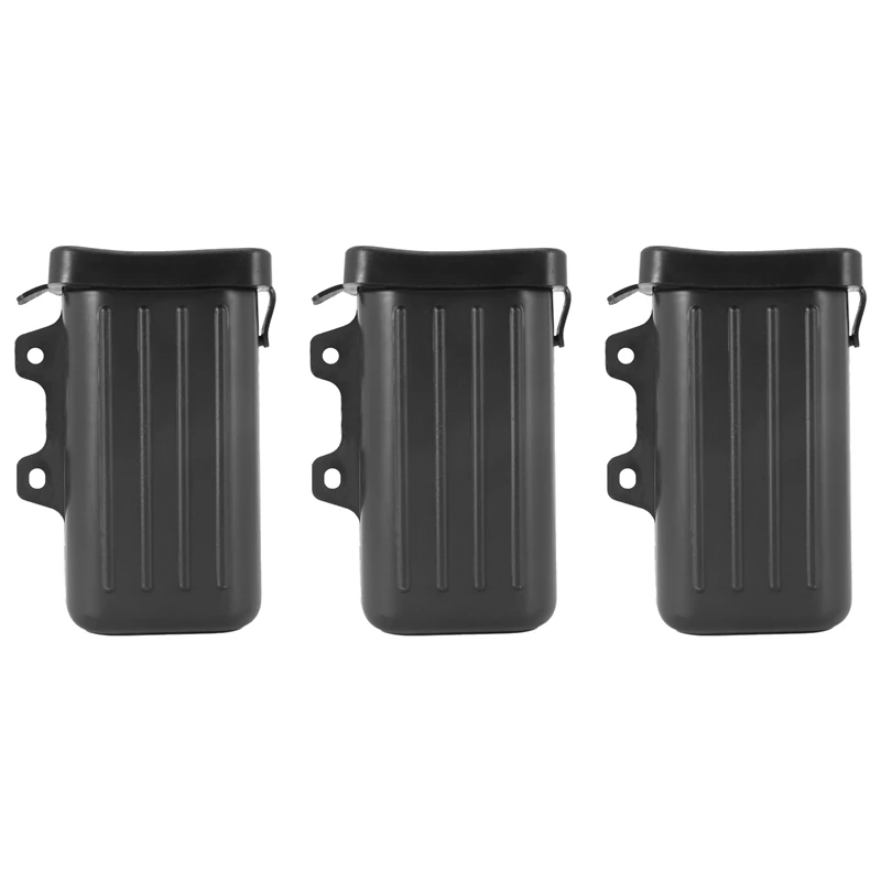 3X Motorcycle Trail Tool Box Holder Bottle Off-Road Motocross Tool Container Tool For Suzuki DR250 Djebel TW200 TW225