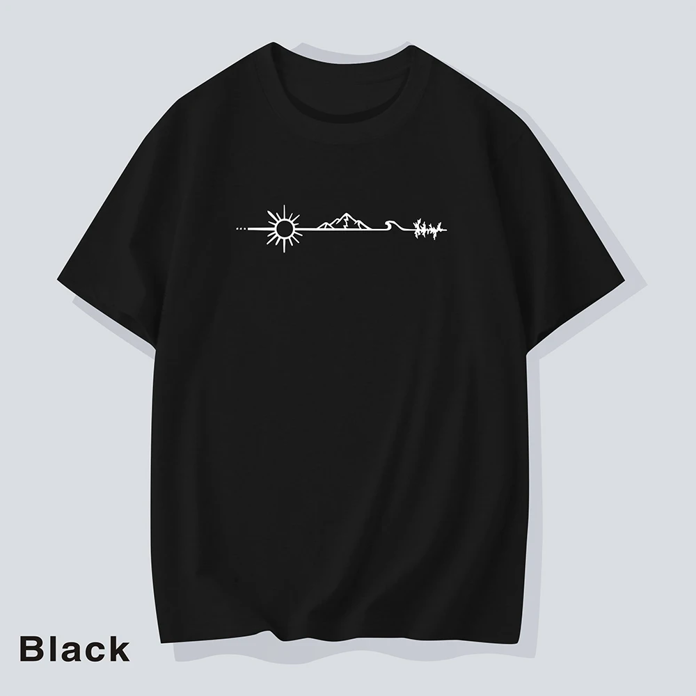 Men's short Sleeved High-Quality Pure Cotton 180g Round Neck Short Sleeved T-Shirt For Teenagers With Casual Style Shirt