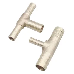 4mm 5mm 6mm 8mm 10mm 12mm 14mm 16mm tipo t reduzindo mangueira farpada de bronze tubo farpado encaixe de tubulação redutor acoplador conector adaptador