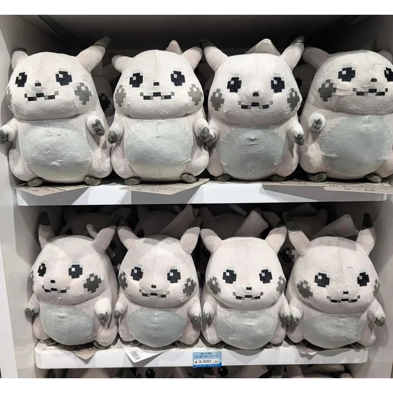 

New Genuine PokéMon Center PokéMon 30th Anniversary Original Pixel Style Plush Toy Stuffed Doll Anime Fans Collection Toy Gift