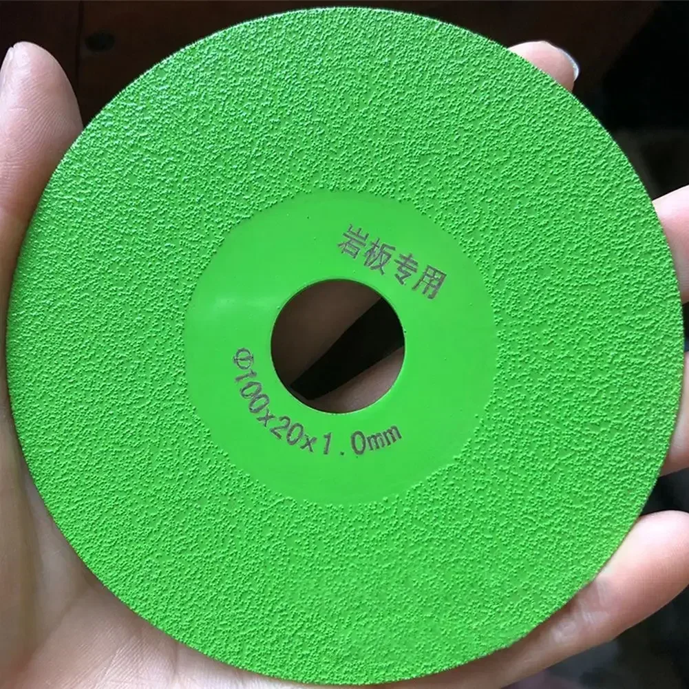 1PCS 100mm แผ่นตัดกระเบื้องเพชรหินอ่อนใบเลื่อยเซรามิคหยกบดล้อสําหรับ 100 เครื่องบดมุมตัดเครื่องมือแก้ว