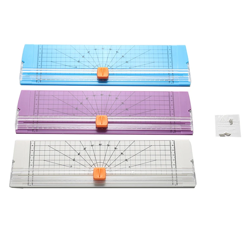 A4 Paper Cutter Precision Paper Photo Trimmers Cutter Scrapbook Trimmer Lightweight Cutting Mat Machine for Office School