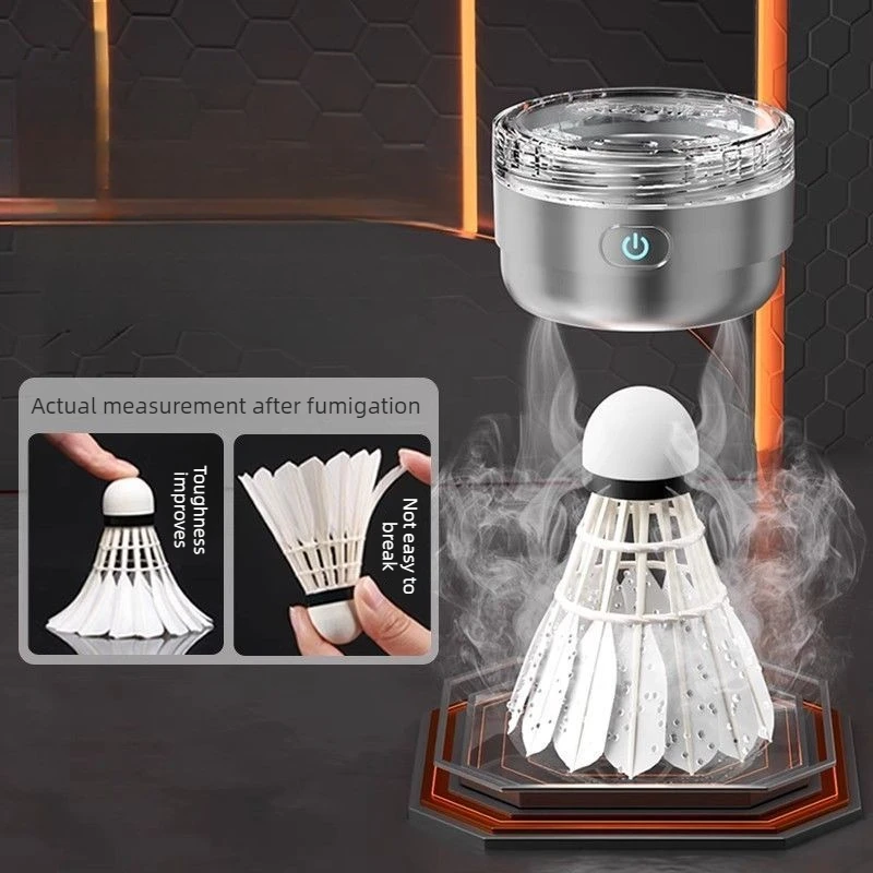 

Portable Badminton Steamer Lightweight Badminton Humidifier Small Durable Shuttlecock Humidifier Professional Sports Accessories